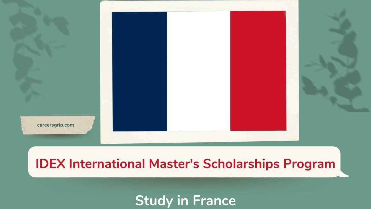 IDEX International Master's Scholarships Program