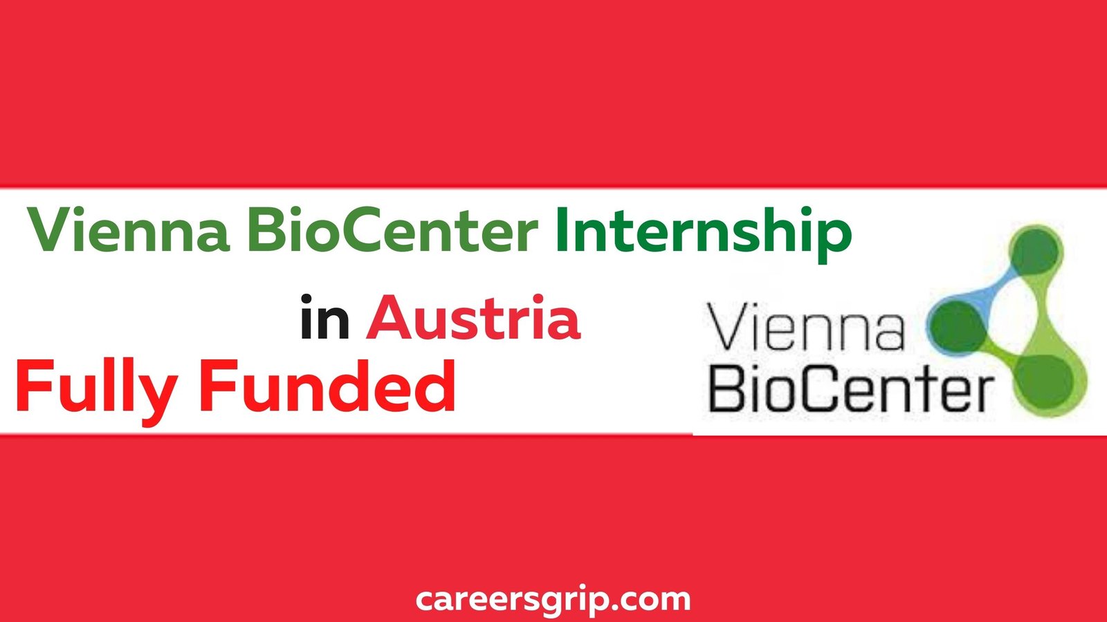 Vienna BioCenter Internship