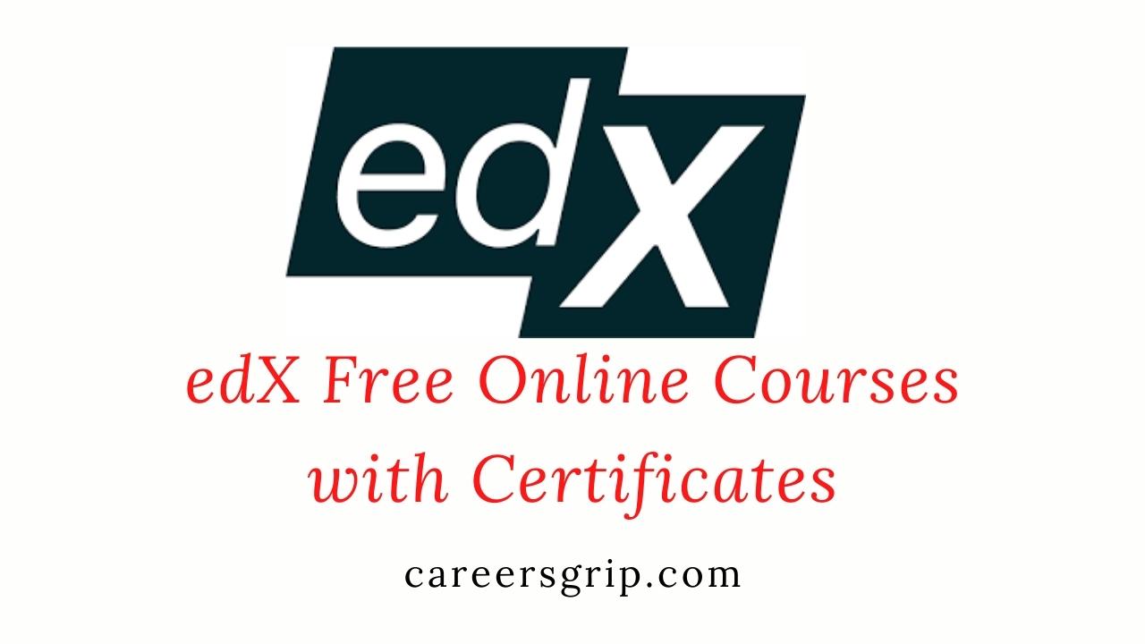 Edx Free Online Courses With Certificates 2023 Careers Grip