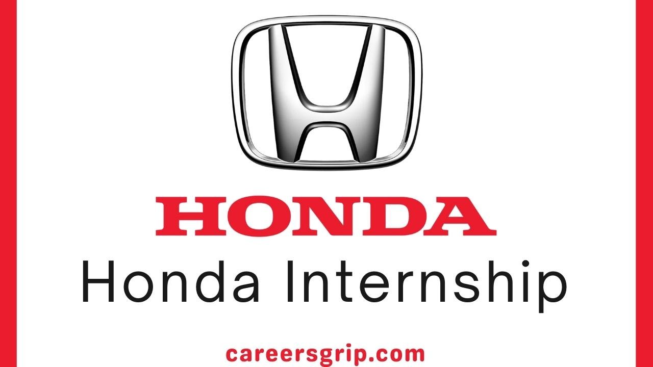Honda Internship