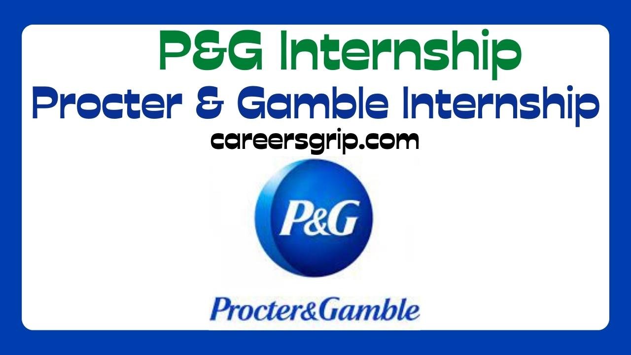 P&G Internship