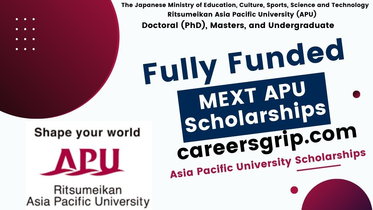 MEXT APU Scholarships in Japan
