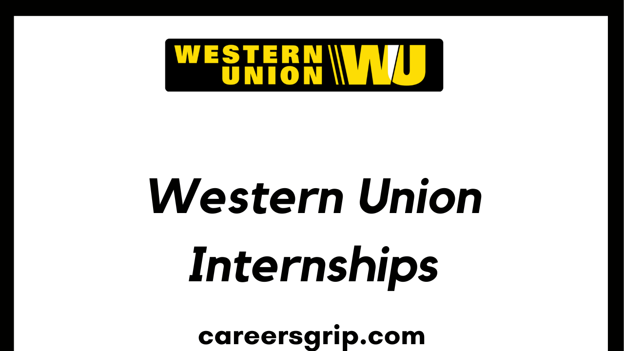 Western Union Internship