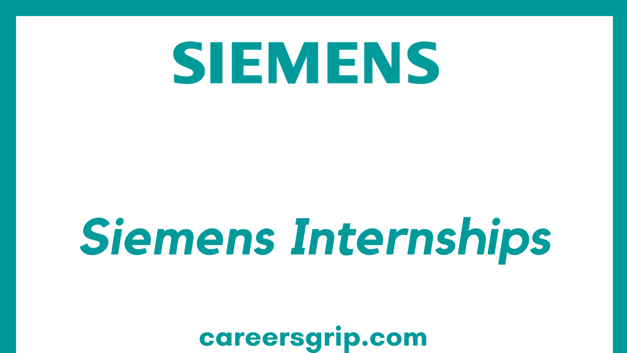 Siemens Internship