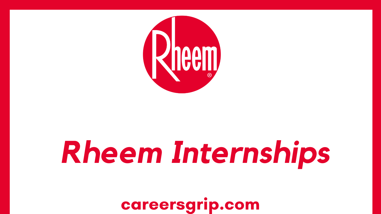 Rheem Internship