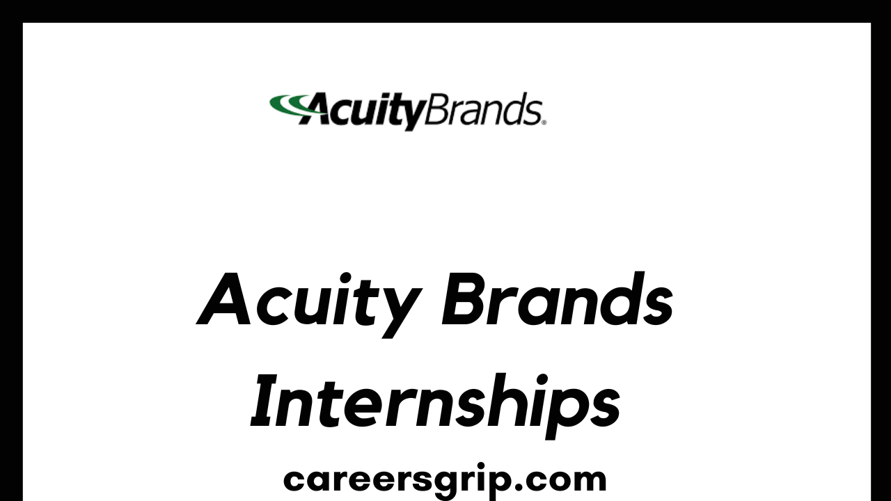 Acuity Brands Internship