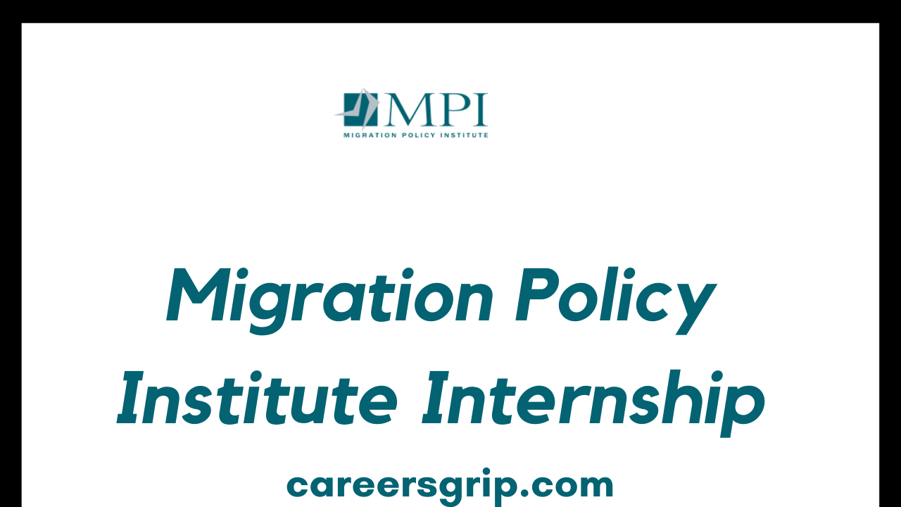 Migration Policy Institute Internship