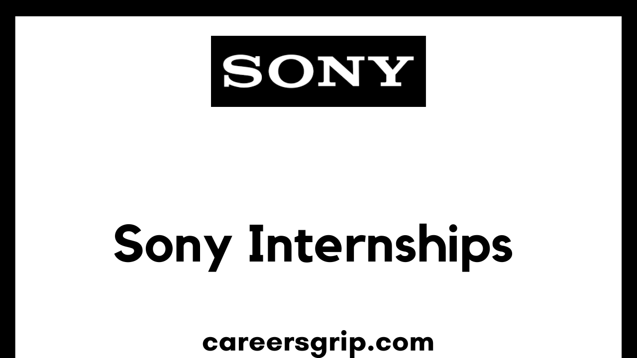 Sony Internship