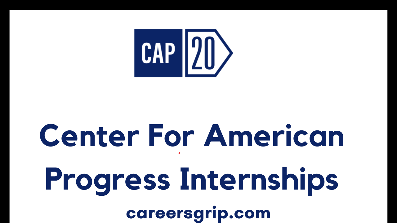 Center For American Progress Internship